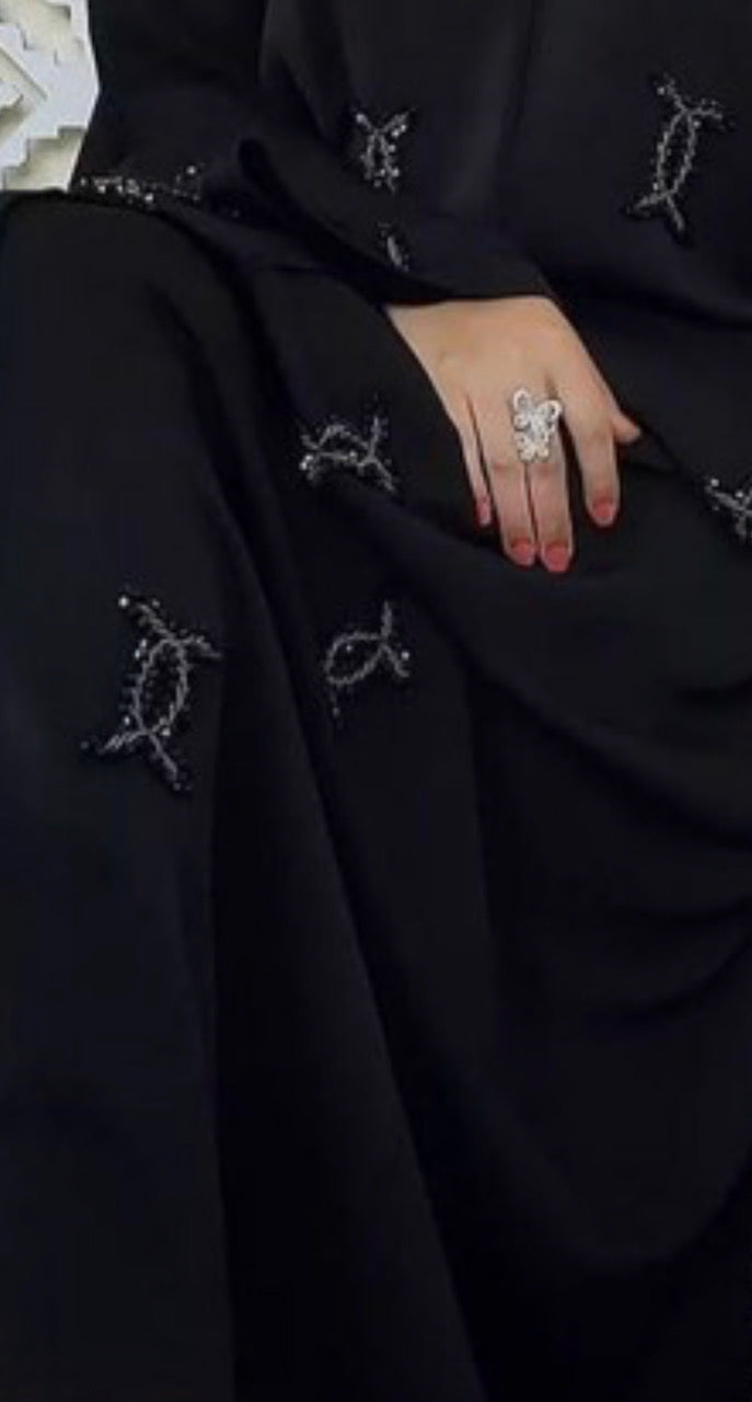 Amira Stonework Abaya